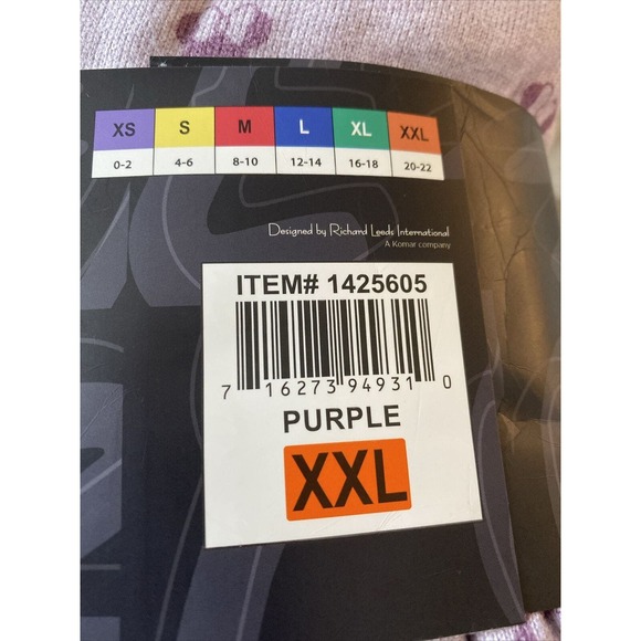 NEW Disney Pajamas Womens XXLarge Purple Minnie Mouse 2 Piece Cozy‎ Top Pants - Picture 4 of 8